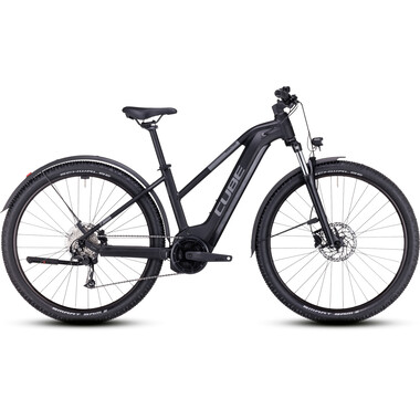 Bicicleta todocamino eléctrica CUBE REACTION HYBRID PERFORMANCE 625 ALLROAD TRAPEZ Negro 2023 0